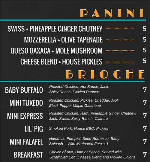 Menu of Austin Daily Press, Cherrywood, Austin  