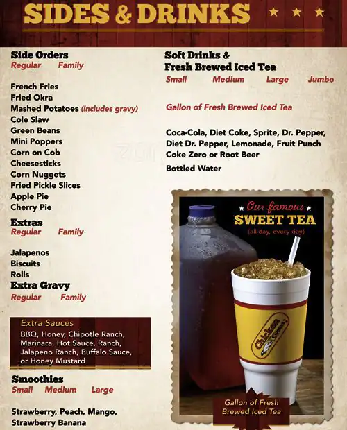 Menu of Chicken Express, Burleson, Burleson  