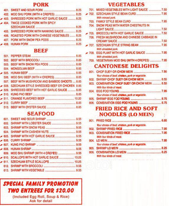 Best restaurant menu near Ferguson Road Dallas