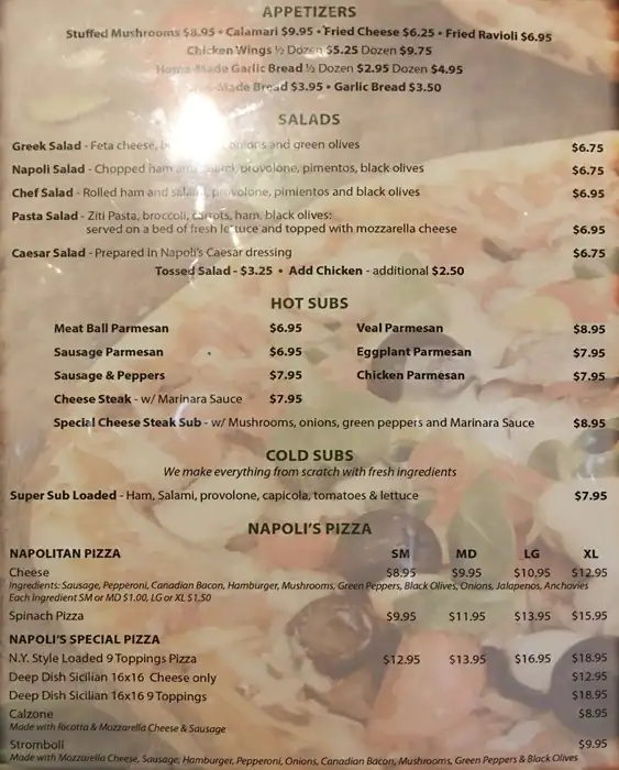 Best restaurant menu near Allen Towne Center Allen Allen