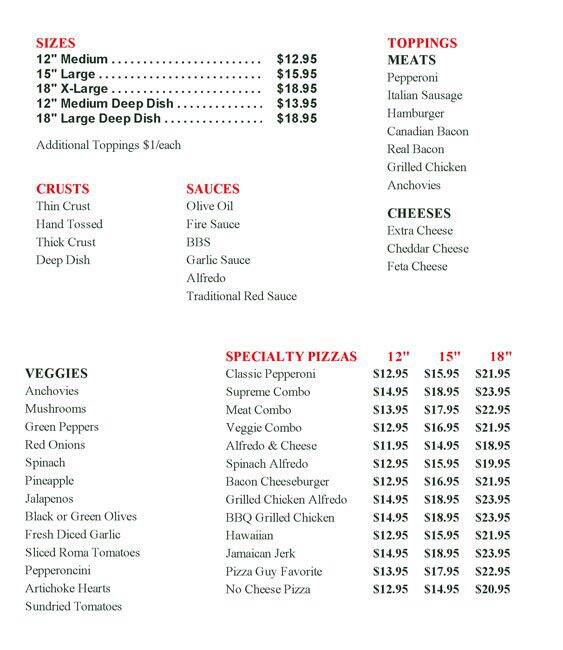 Best restaurant menu near Preston Road Dallas