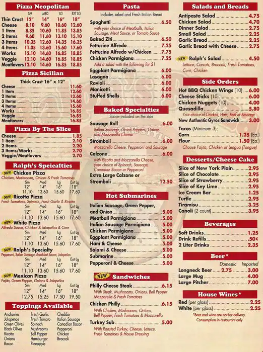 Best restaurant menu near North Dallas