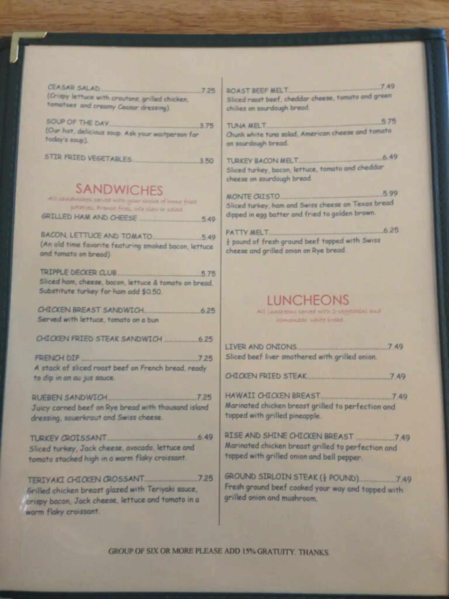 Menu of Rise & Shine, Arlington, Arlington  