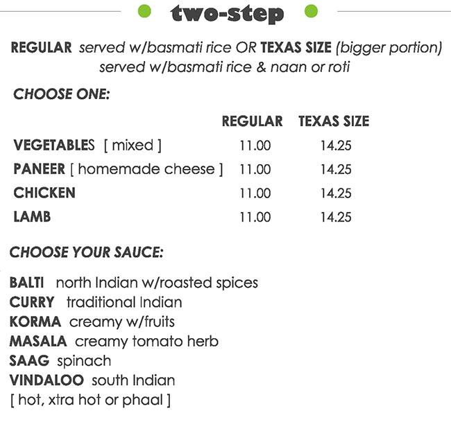 Menu of Roti Grill, Oak Lawn, Dallas 