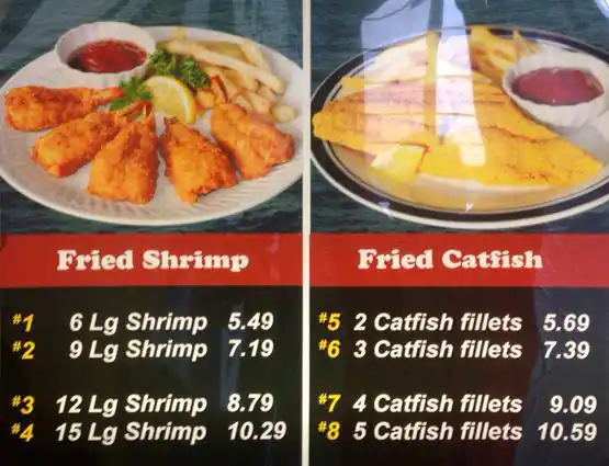 Menu of Seafood Connection, Cedar Crest, Dallas  