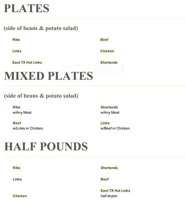 Best restaurant menu near South R L Thornton Freeway Dallas