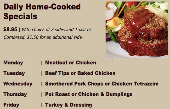 Menu of Smokey John's Bar-B-Que & Home Cooking, Lovefield, Dallas  