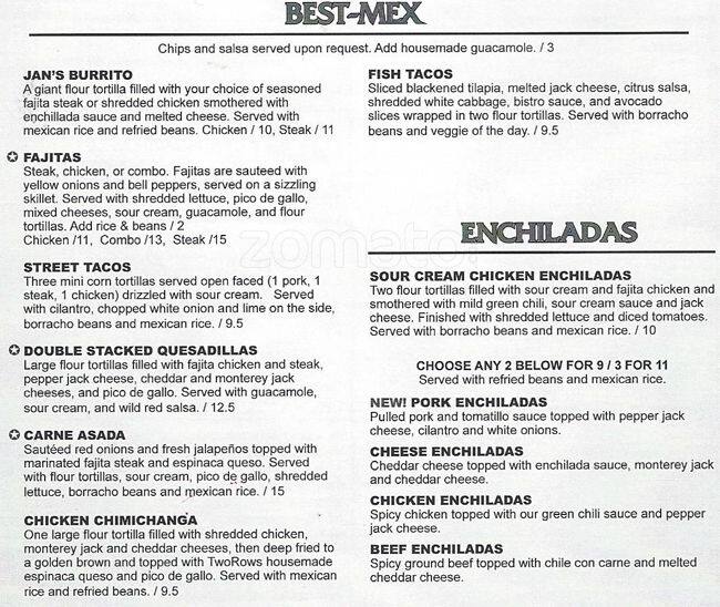 Best restaurant menu near Allen Heights Village Allen Allen