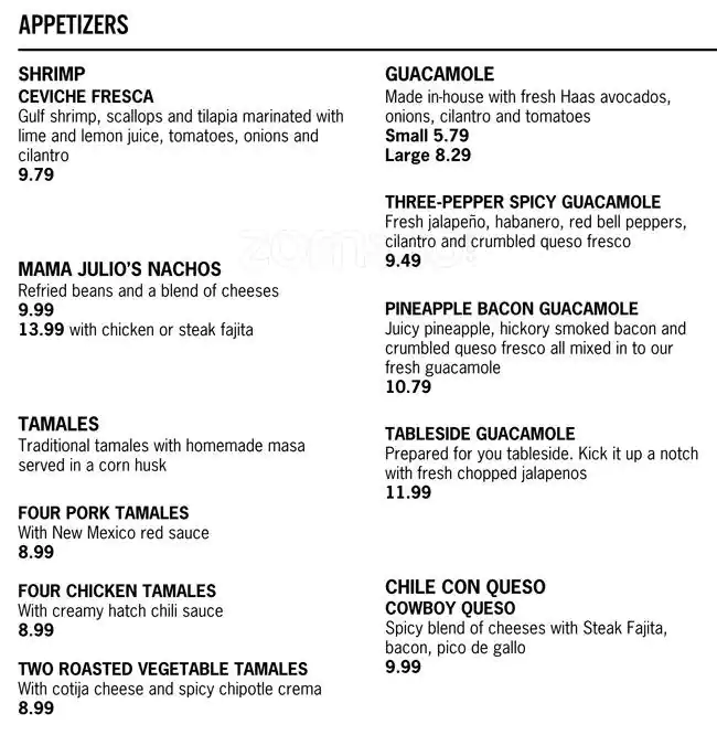 Tasty food Tex-Mexmenu Lemmon Avenue, Dallas
