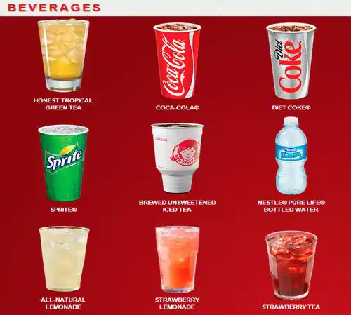 Menu of Wendy's, Lake Highlands, Dallas  