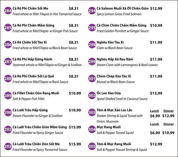 Menu of Bistro B, Lake Highlands, Dallas  