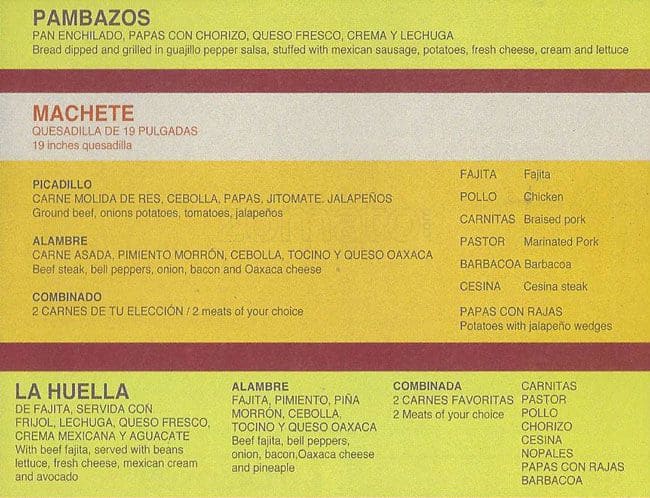 Menu of La Hechizera Tortas, Far North Dallas, Dallas  