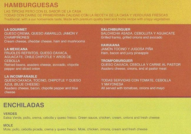 Menu of La Hechizera Tortas, Far North Dallas, Dallas  