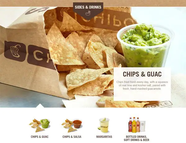 Menu of Chipotle Mexican Grill, Arlington, Arlington  