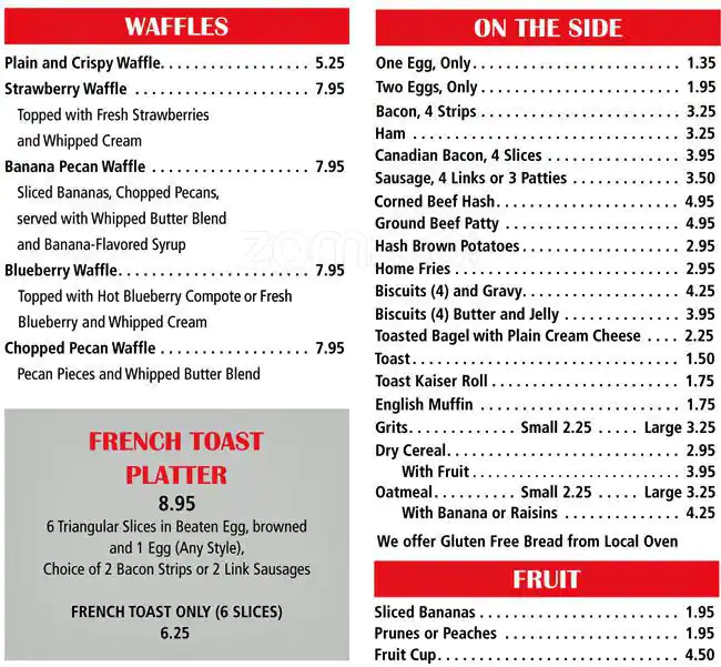 Menu of Cindi's, Far North Dallas, Dallas  