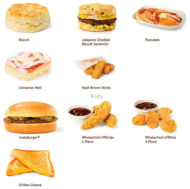 Menu of Whataburger, Allen, Allen  