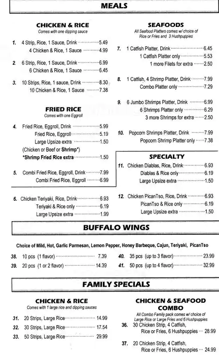 Best restaurant menu near Northwest Dallas