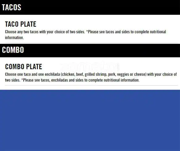 Menu of Fuzzy's Taco Shop, Carrollton, Carrollton  