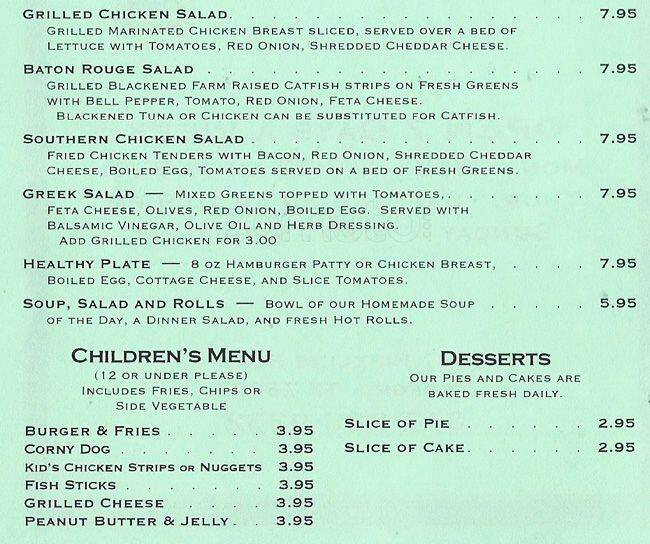 Menu of Buttermilk Cafe, Bedford, Bedford  