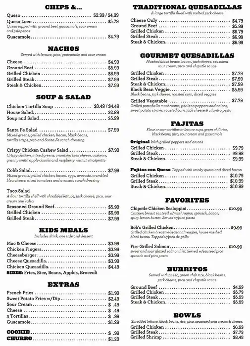 Menu of Tin Star, Oak Lawn, Dallas  