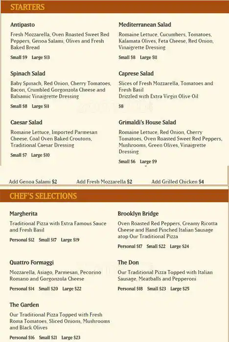 Best restaurant menu near Shiloh Road Dallas
