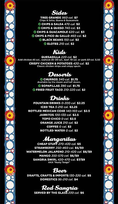 Tasty food Tex-Mexmenu Lovefield
