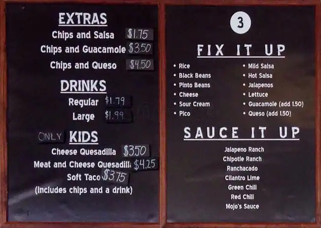Tasty food Tex-Mexmenu Burleson, Burleson