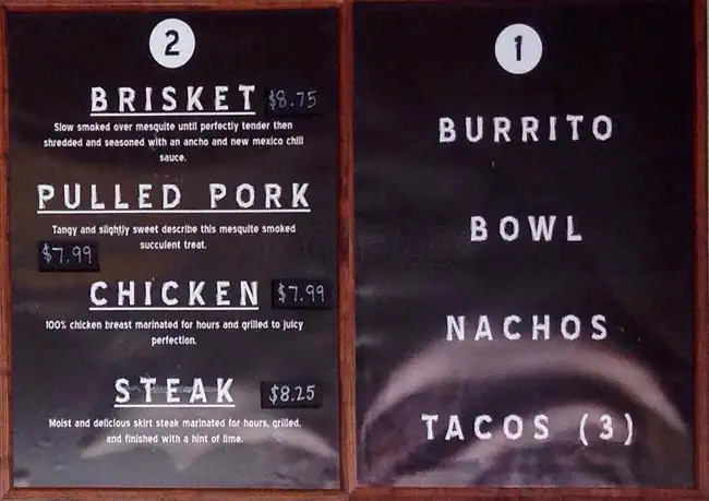 Menu of Mojos TexMex Smokehouse and Grill, Burleson, Burleson  