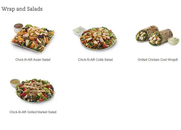 Menu of Chick-fil-A, Northwest Dallas, Dallas  