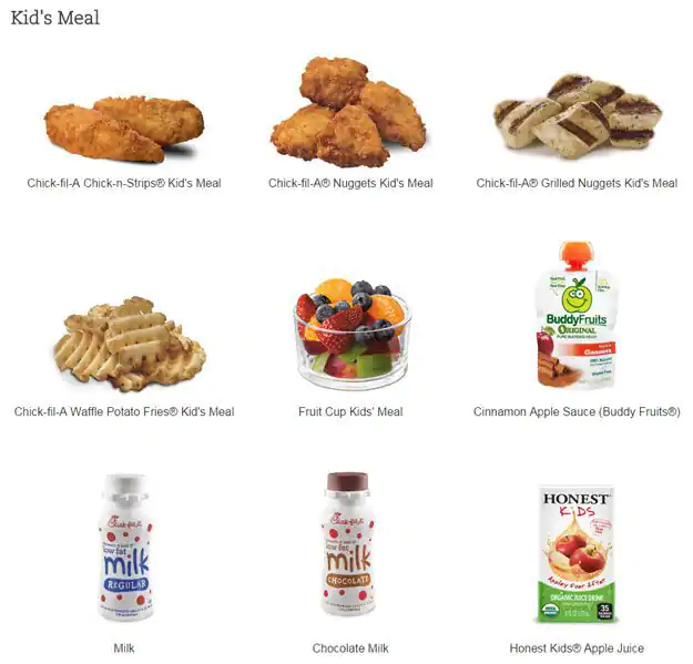 Menu of Chick-fil-A, Northwest Dallas, Dallas  