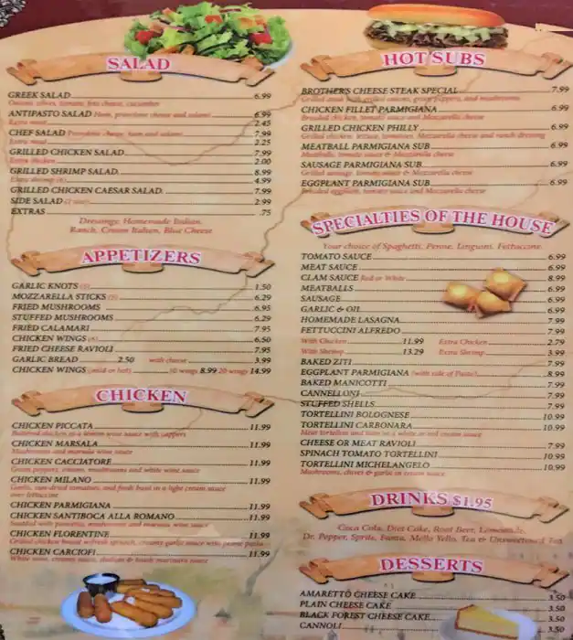 Best restaurant menu near Wilshire Plaza Burleson Burleson