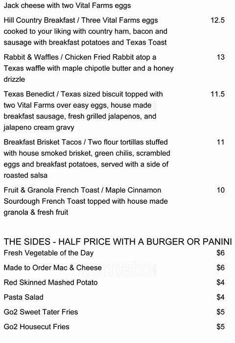 Menu of Jack Mac's Swill & Grill, Far North Dallas, Dallas  