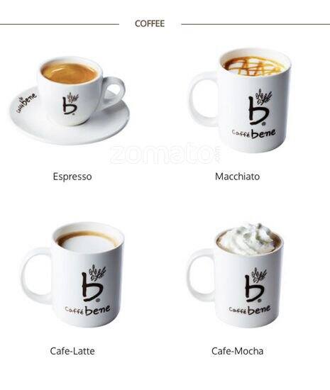 Menu of Caffe Bene, Carrollton, Carrollton  
