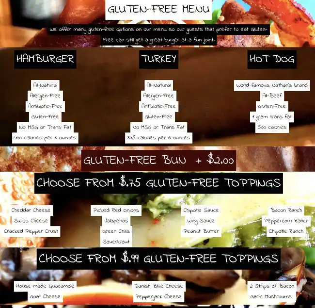Menu of Twisted Root Burger Company, Bedford, Bedford  