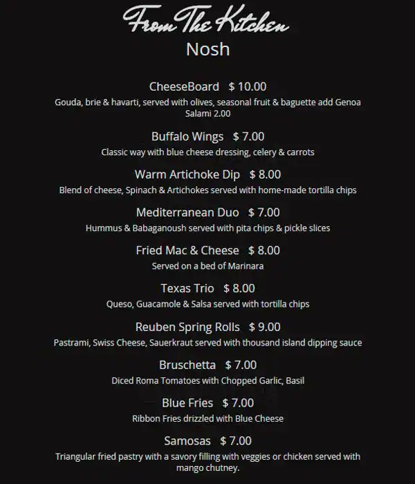 Menu of Lekka, Far North Dallas, Dallas  