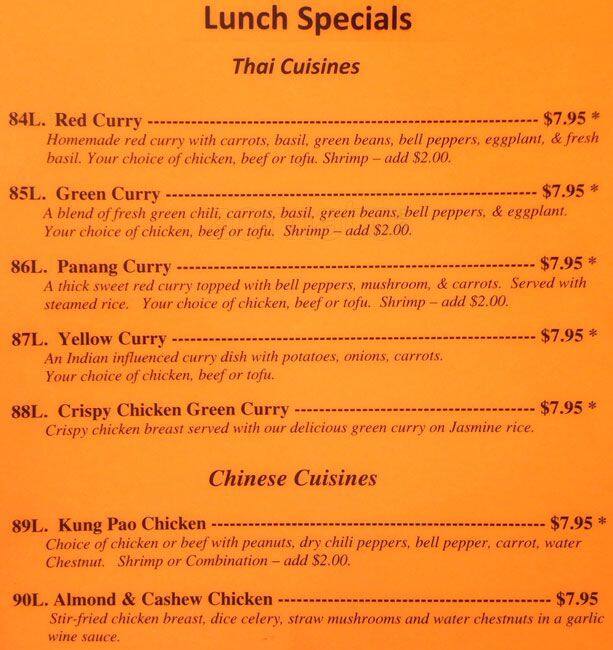 Menu of California Pho and Grill, Dalworthington Gardens, Arlington  