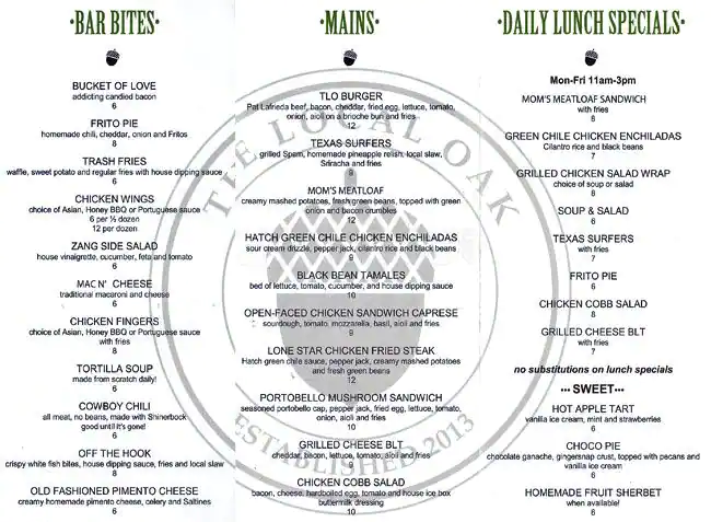 Best restaurant menu near North Zang Boulevard Dallas