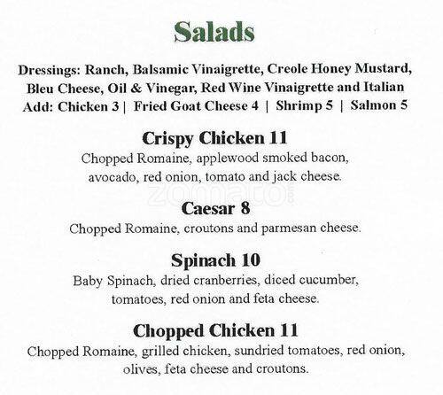 Menu of Green Door Public House, Downtown, Dallas  