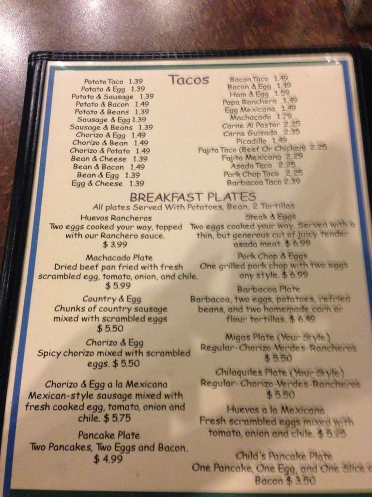 Menu of Las Cruces Mexican Restaurant, Fair Oaks Ranch, Boerne  