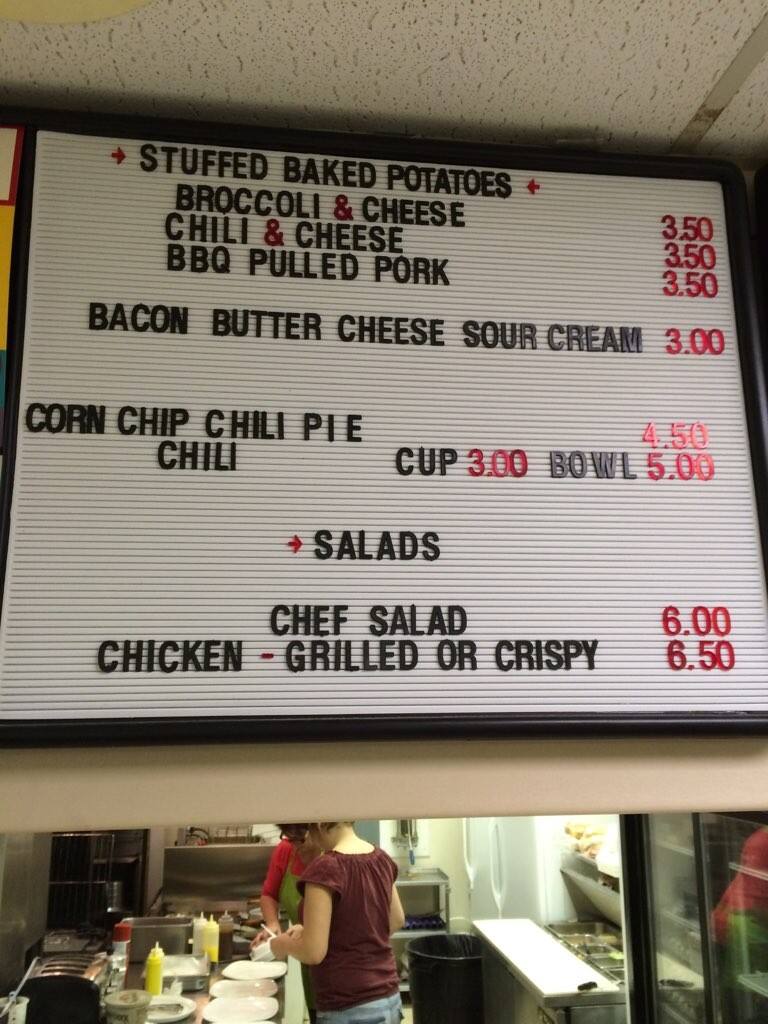 Menu of City Cafe, Amarillo, Amarillo  