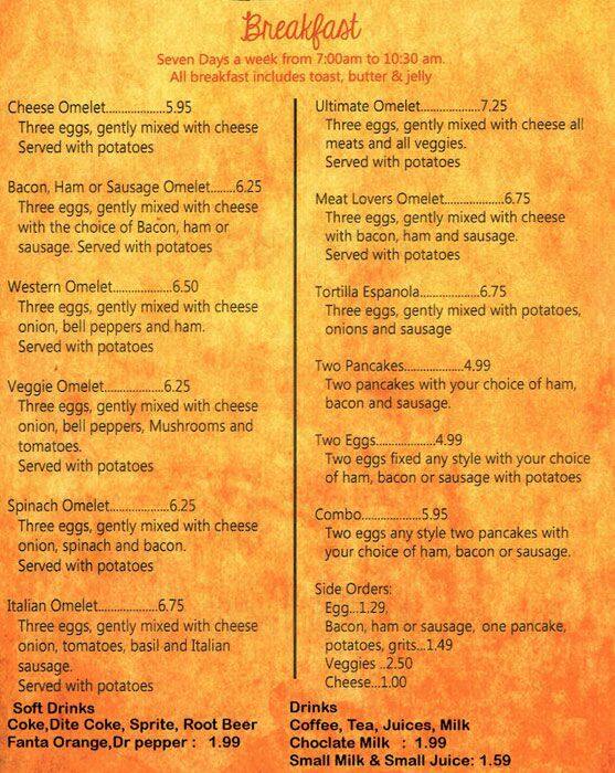 Best restaurant menu near Lockhart Caldwell County