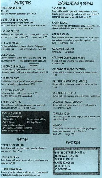Best restaurant menu near Del Valle Austin