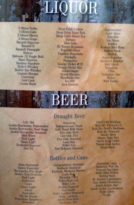 Tasty food Drinks Onlymenu West Oak Hill, Austin