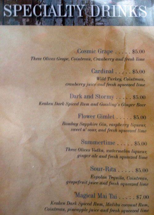 Menu of The Local Pub and Patio, West Campus, Austin  