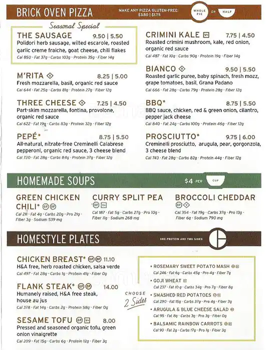 Menu of Modmarket, North Dallas, Dallas  