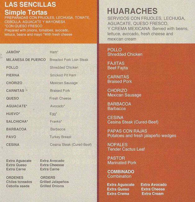 Menu of La Hechizera, Arlington, Arlington  