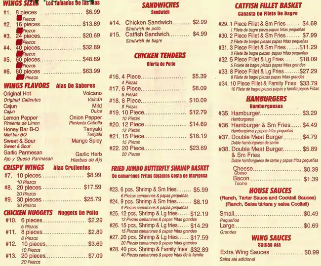 Tasty food Americanmenu Arlington, Arlington