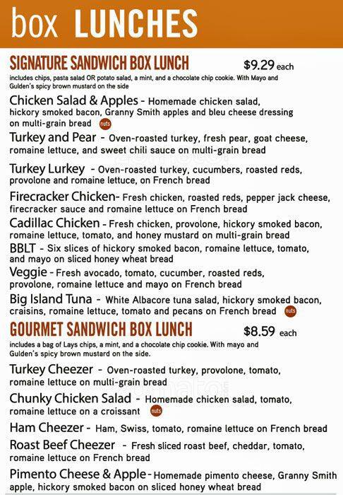 Menu of Rising Roll, Downtown, Austin  