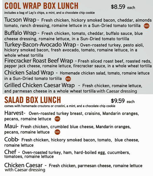 Menu of Rising Roll, Downtown, Austin  