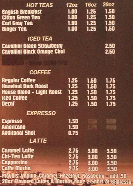 Menu of Kidi's Cafe, Allen, Allen  